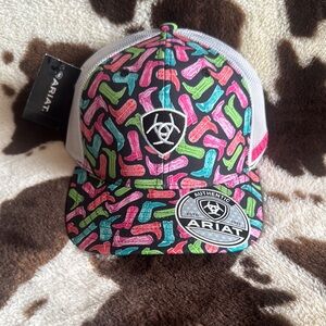 Ariat Multicolor Boot Trucker Hat